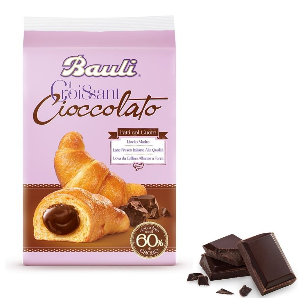 CROISSANT CACAO PZ 10 BAULI GR 500 L Ecommerce Secondo Iper Tosano